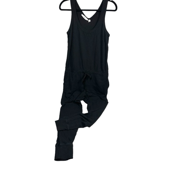 Wilt Jumpsuit Women's Small Black Tank One-Piece Joggers Drawstring Pockets - Picture 6 of 12